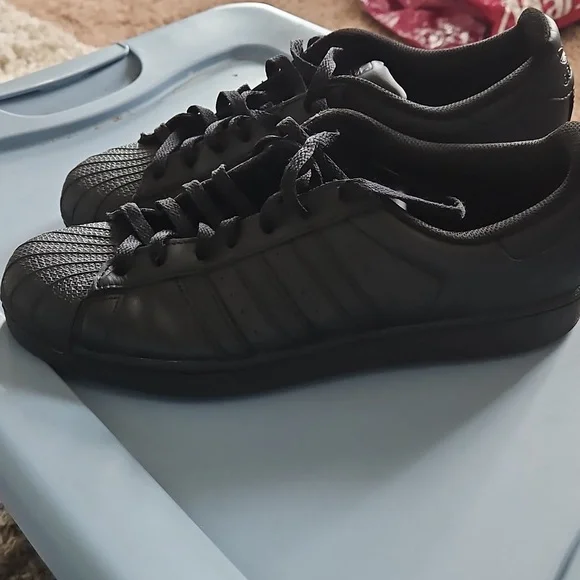 Adidas Superstar Black Size 10 - Picture 4 of 5